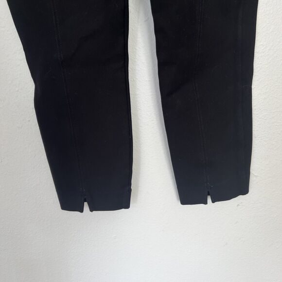 Spanx Womens Black Faux Pockets Capri Cropped Pull On Legging Pants M/PT - Picture 4 of 12